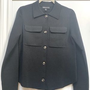 Like new Banana Republic washable Marino blend button up sweater Jacket